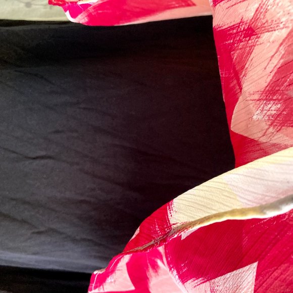 3X In Studio Double Layer Whispy Top Blouse Shirt - Picture 4 of 6